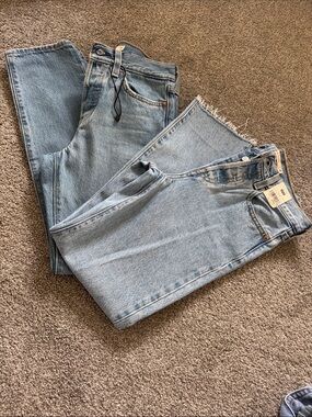 Levi's Light Blue Straight-Leg Jeans